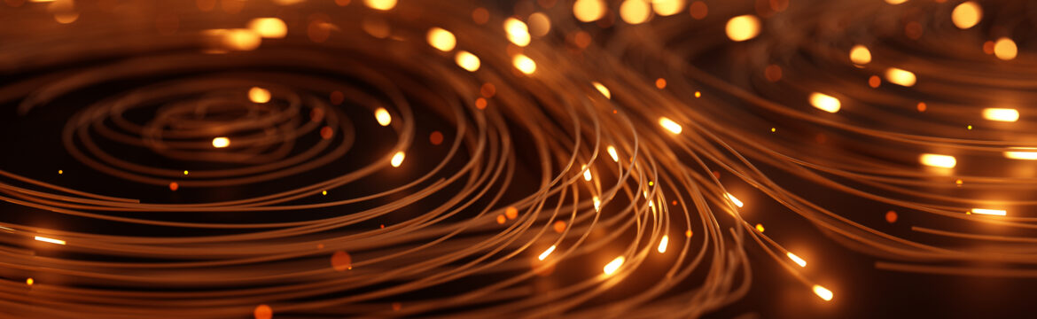 Abstract network connection background